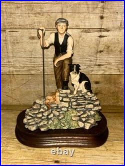 Vintage Border Fine Arts Time for Reflection Figure Model No JH19 by Ray Ayers