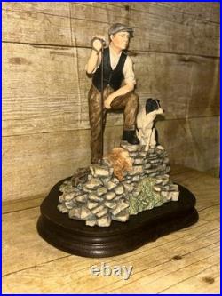 Vintage Border Fine Arts Time for Reflection Figure Model No JH19 by Ray Ayers