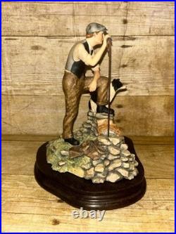 Vintage Border Fine Arts Time for Reflection Figure Model No JH19 by Ray Ayers