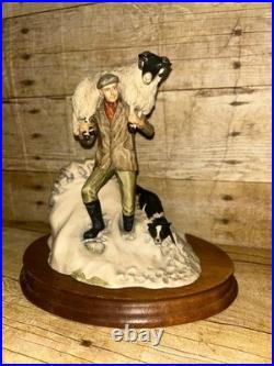 Vintage Border Fine Arts Winter Rescue Figure Model no JH41 By Anne Butler