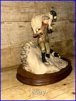 Vintage Border Fine Arts Winter Rescue Figure Model no JH41 By Anne Butler