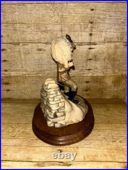 Vintage Border Fine Arts Winter Rescue Figure Model no JH41 By Anne Butler