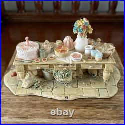 Vintage Brambly Hedge, The Table BH7, Border Fine Arts, Collectible Ornament