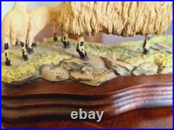 Vintage Sculpture Blackfaced In Scotland Signed