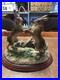 Vintage-Very-Beautiful-Border-Fine-Arts-The-Boxing-Ring-20x18cm-Ornament-01-ymx