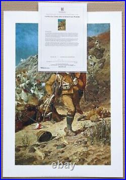 WOODVILLE fine art print God Bless You, Tommy Atkins numbered 1 on CERTIFICATE