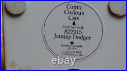 WOW Comic & Curious Cats'' Jammy Dodger'' A22915 Border Fine Arts RARE HTF