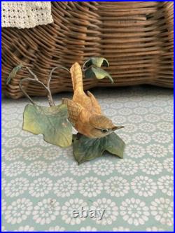 WREN ON IVY Border Fine Arts Scotland FINESSE BIRDS RARE SH