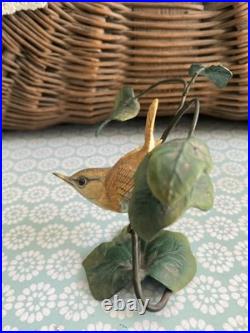 WREN ON IVY Border Fine Arts Scotland FINESSE BIRDS RARE SH