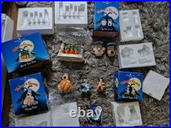 Wallace & Gromit BORDER FINE ARTS Toast rack, Salt & pep, egg cups, Bank? Rare