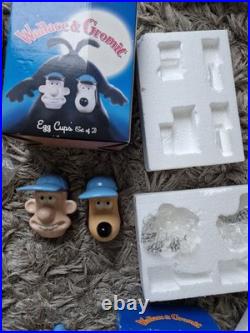 Wallace & Gromit BORDER FINE ARTS Toast rack, Salt & pep, egg cups, Bank? Rare