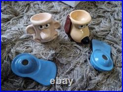 Wallace & Gromit BORDER FINE ARTS Toast rack, Salt & pep, egg cups, Bank? Rare