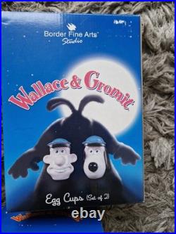 Wallace & Gromit BORDER FINE ARTS Toast rack, Salt & pep, egg cups, Bank? Rare