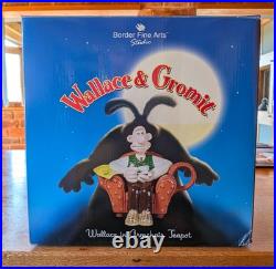 Wallace & Gromit Wallace In Armchair Teapot, Border Fine Arts, Boxed
