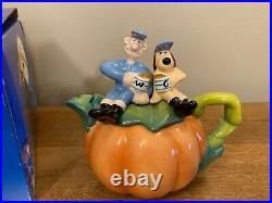 Wallace and Gromit Border Fine Arts Pumpkin Teapot BNIB