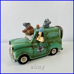 Wallace and Gromit Border Fine Arts Van Teapot Curse of the Were Rabbit Boxed