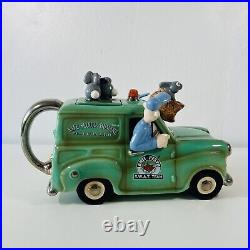 Wallace and Gromit Border Fine Arts Van Teapot Curse of the Were Rabbit Boxed