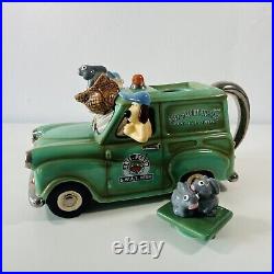 Wallace and Gromit Border Fine Arts Van Teapot Curse of the Were Rabbit Boxed