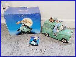 Wallace and Gromit Van Money Bank Border Fine Arts No. A6491 Box RARE