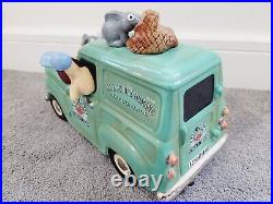 Wallace and Gromit Van Money Bank Border Fine Arts No. A6491 Box RARE