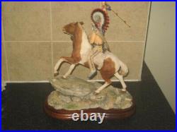 Wonderful Boxed Border Fine Arts High Point Indian Limited Edition 38 350
