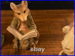 World Of Beatrix Potter Border Fine Arts Figurines WHOLE COLLECTION OF 23 PIECES